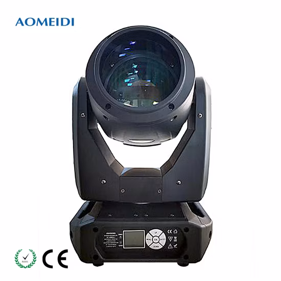 Rainbow Prisms Sharpy 250W Super Beam Moving Head Stage Lights for Party Wedding